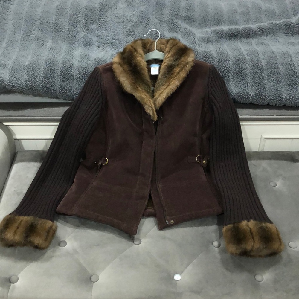 URCHIN brown jacket